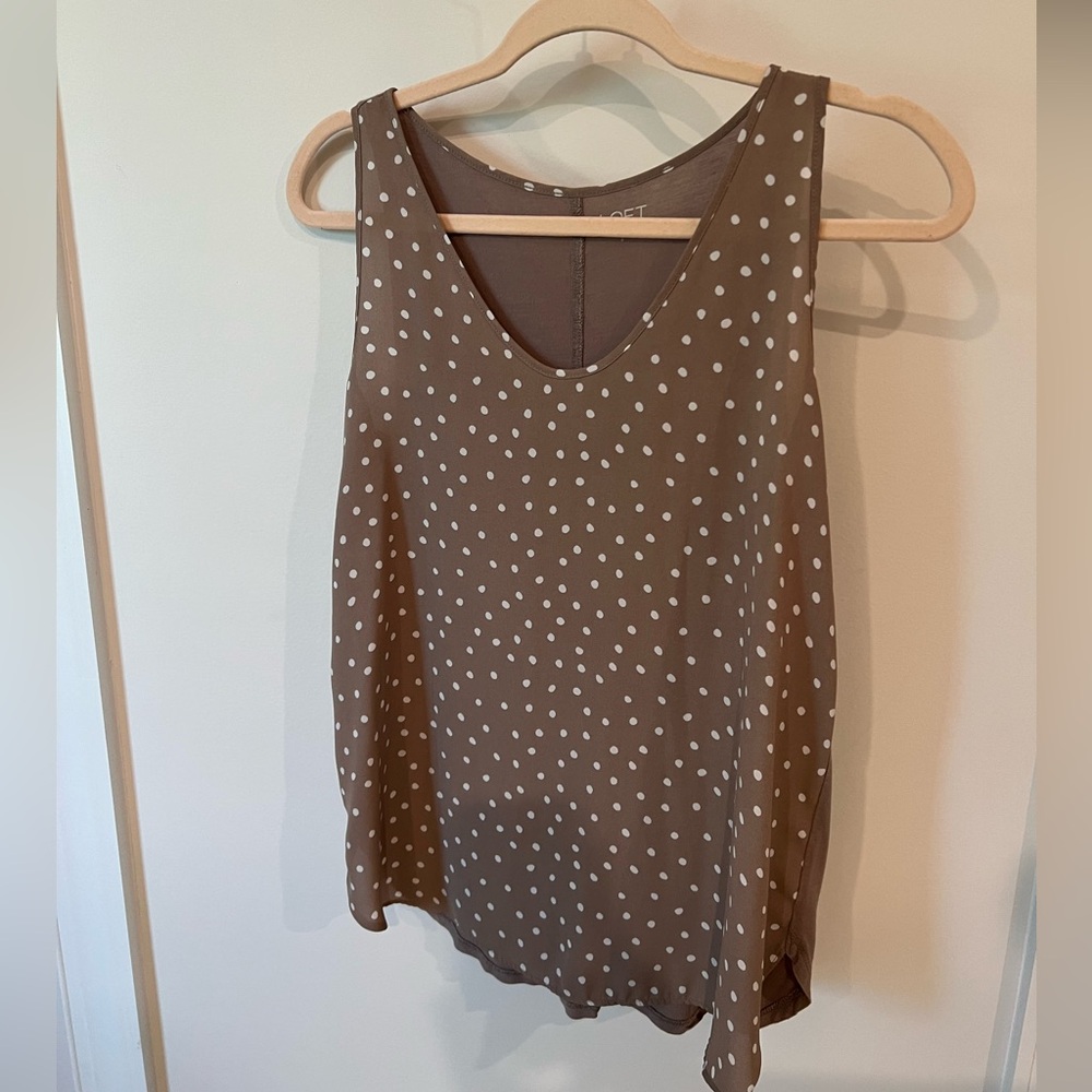 Loft tank top size small